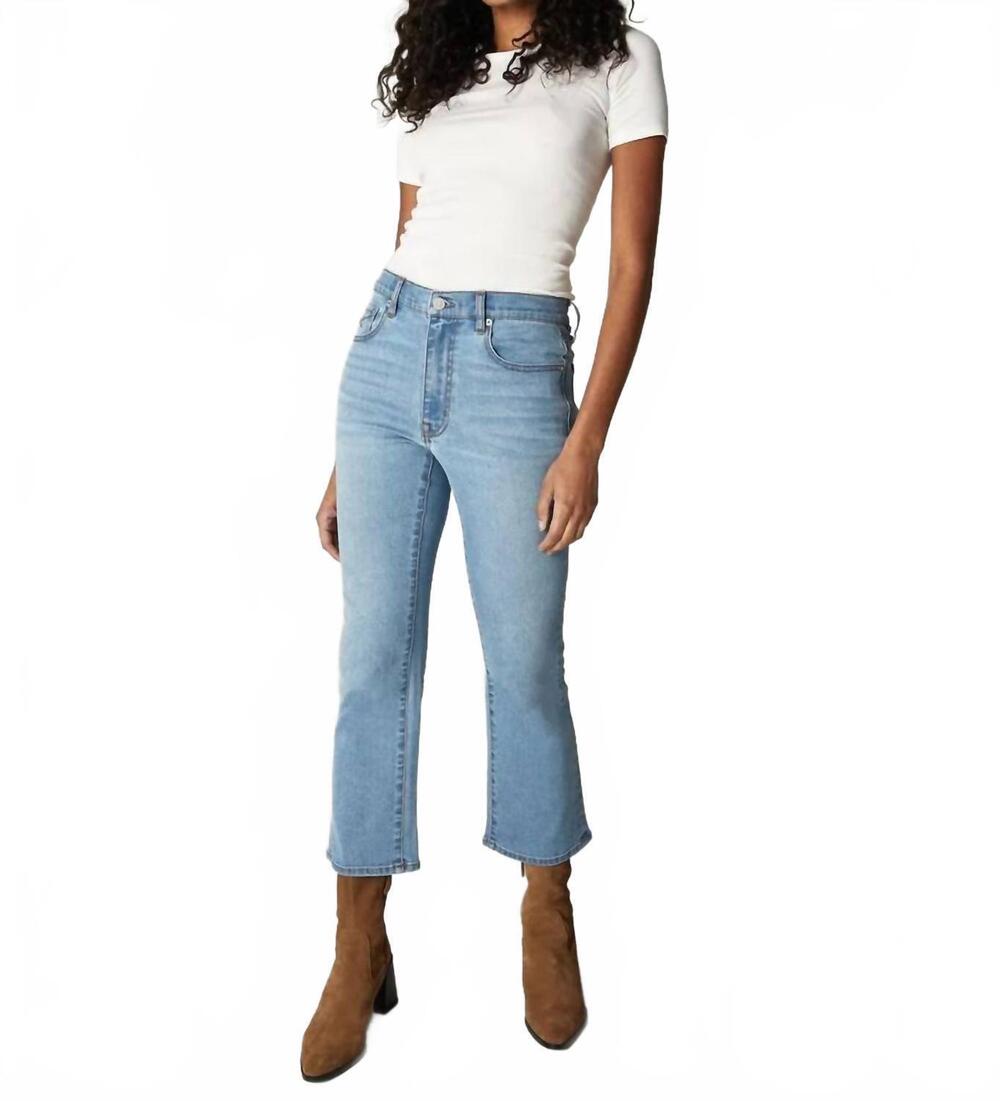 NEW UNPUBLISHED marlow mid-rise cropped demi flare jean in beverly
